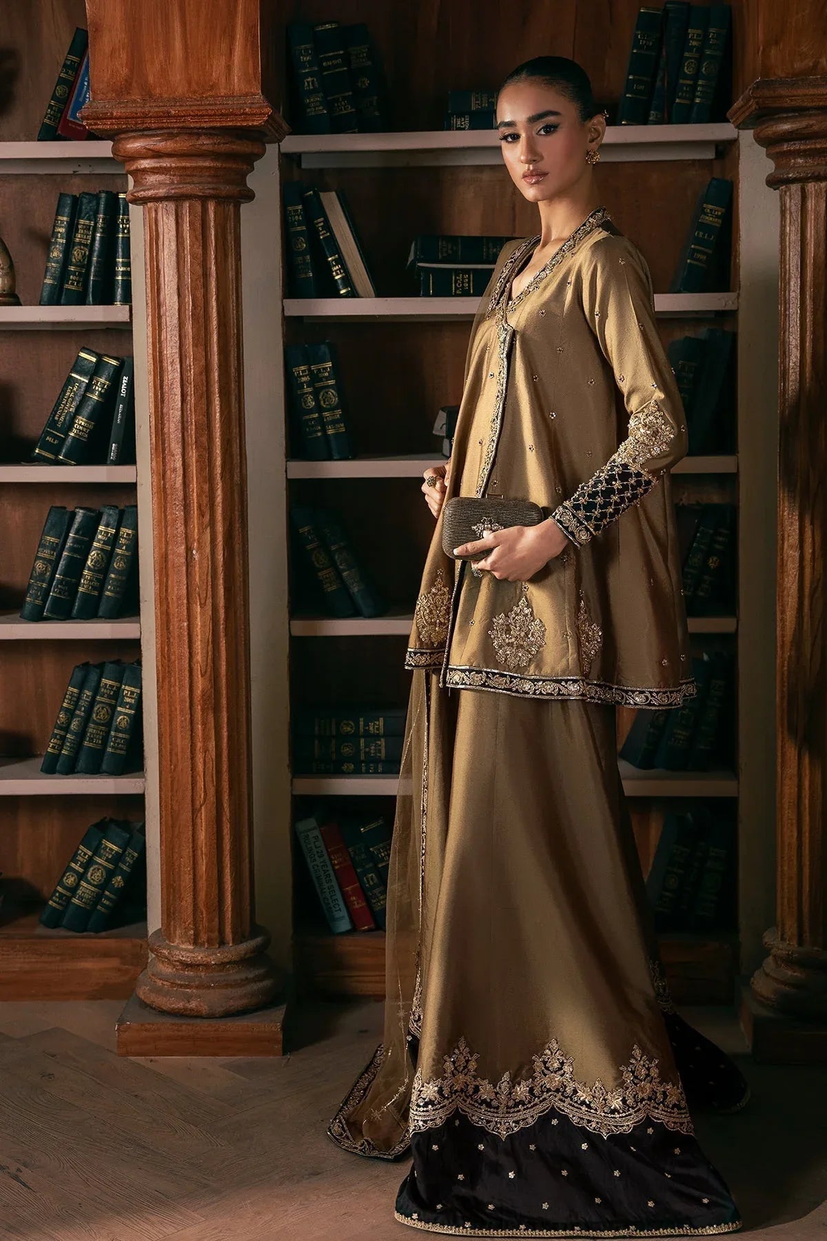 Mina Kashif | Emilie Formals | Noelle - Aqsa Fabrics