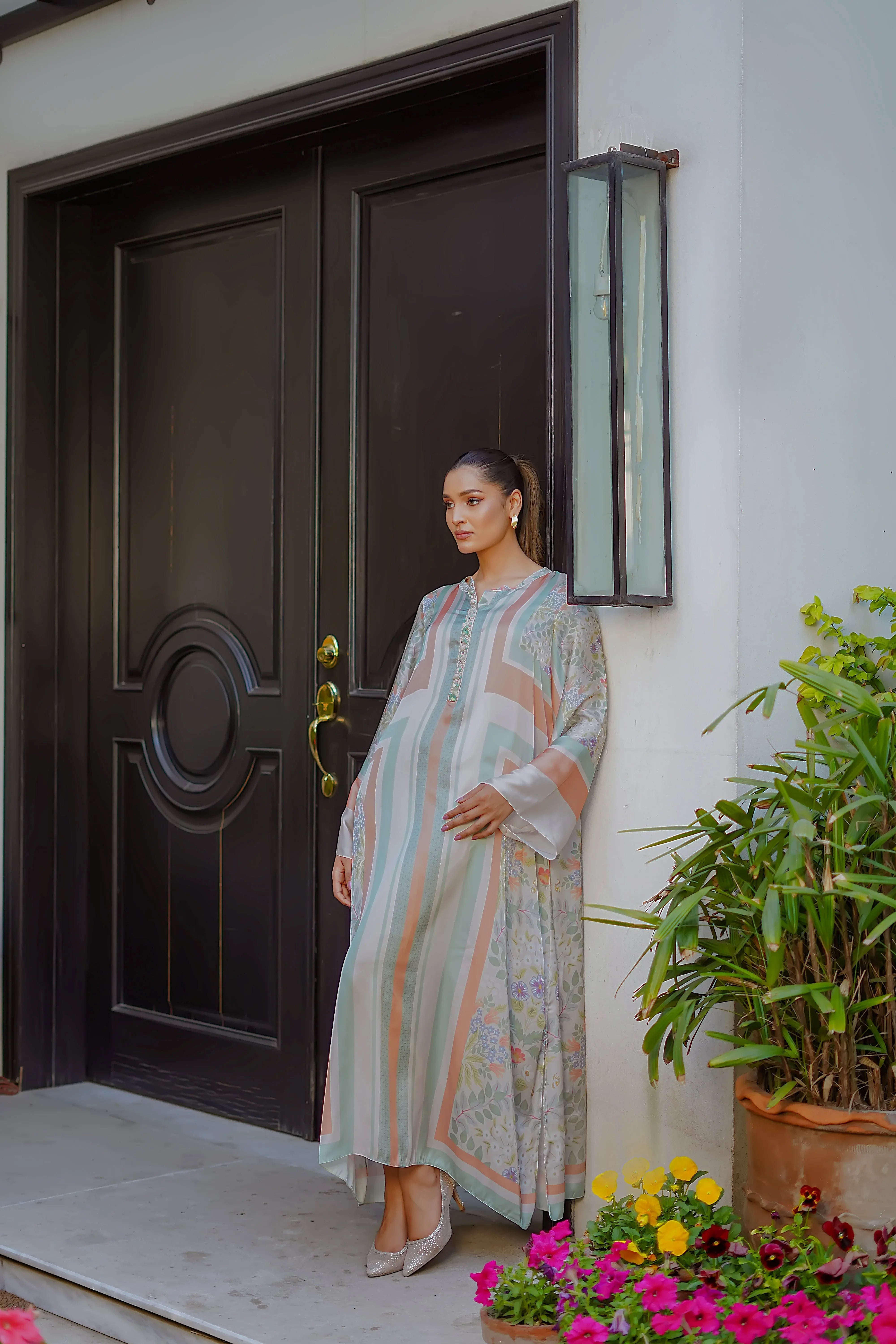 Erum Khan | Nue 25 | Whisper Blush - Aqsa Fabrics