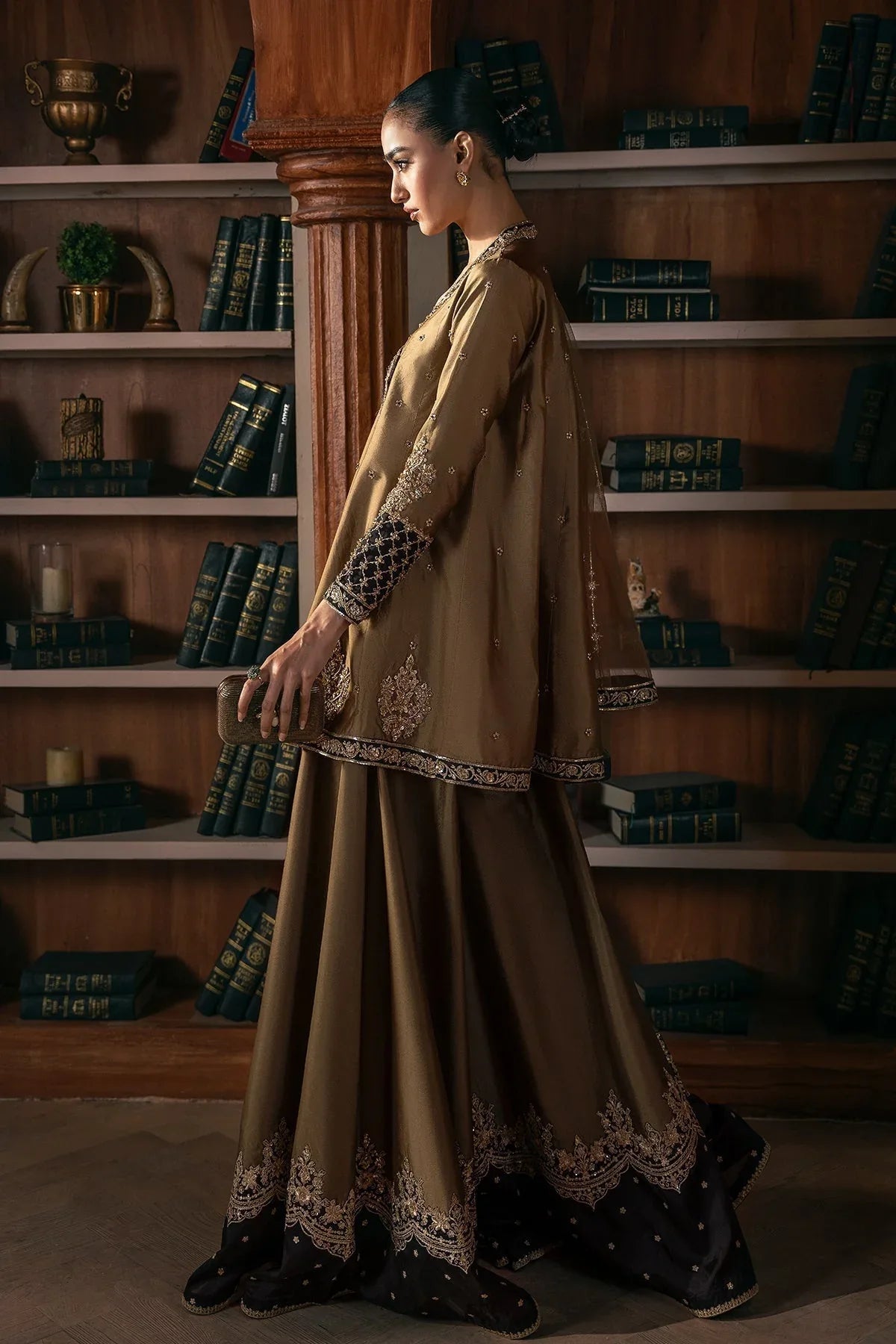 Mina Kashif | Emilie Formals | Noelle - Aqsa Fabrics