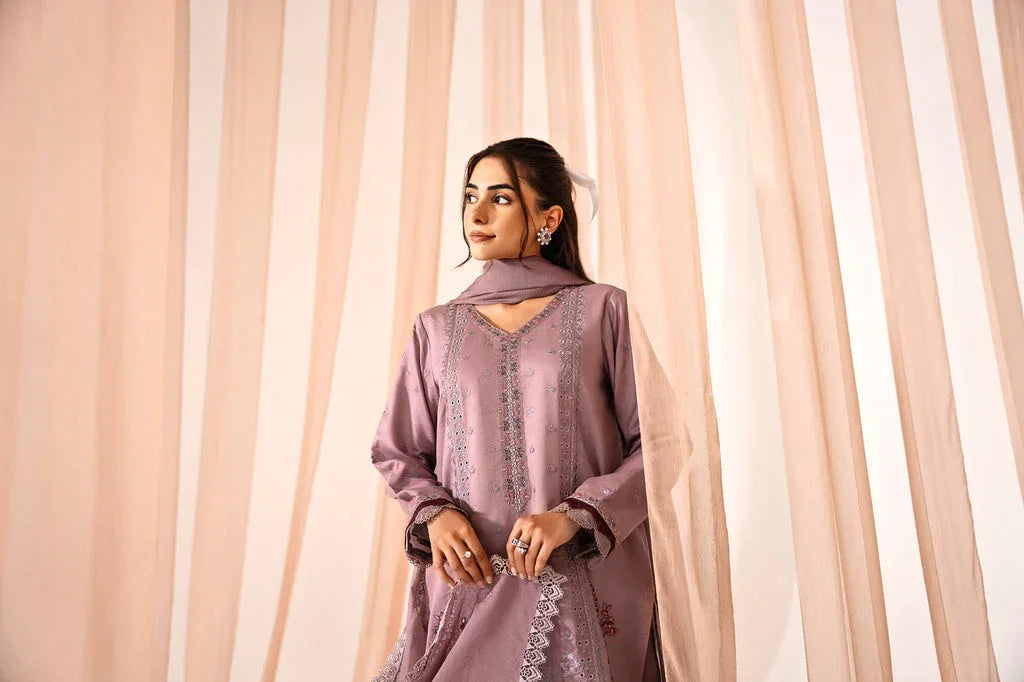 Florent | Festive Lawn 24 | FLF - 7 - Aqsa Fabrics