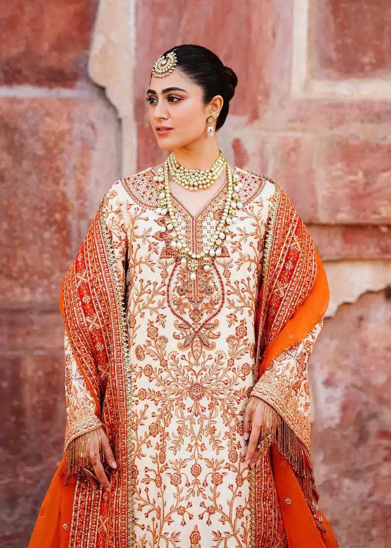 Akbar Aslam | Shadmani Luxury Formals 23 | Zartaj - Aqsa Fabrics