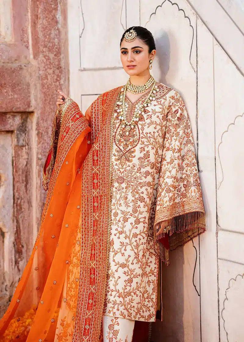 Akbar Aslam | Shadmani Luxury Formals 23 | Zartaj - Aqsa Fabrics