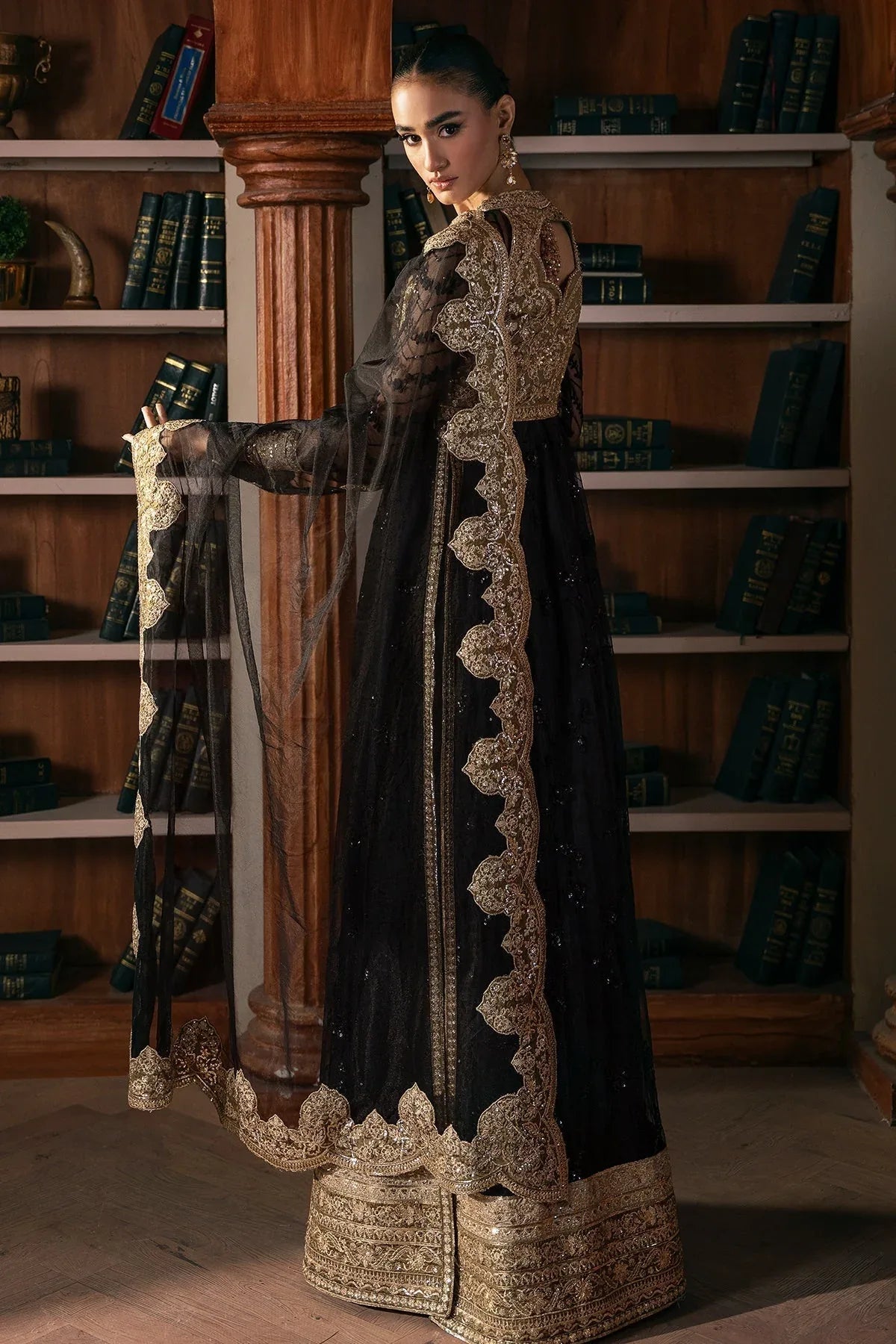 Mina Kashif | Emilie Formals | Opallene - Aqsa Fabrics