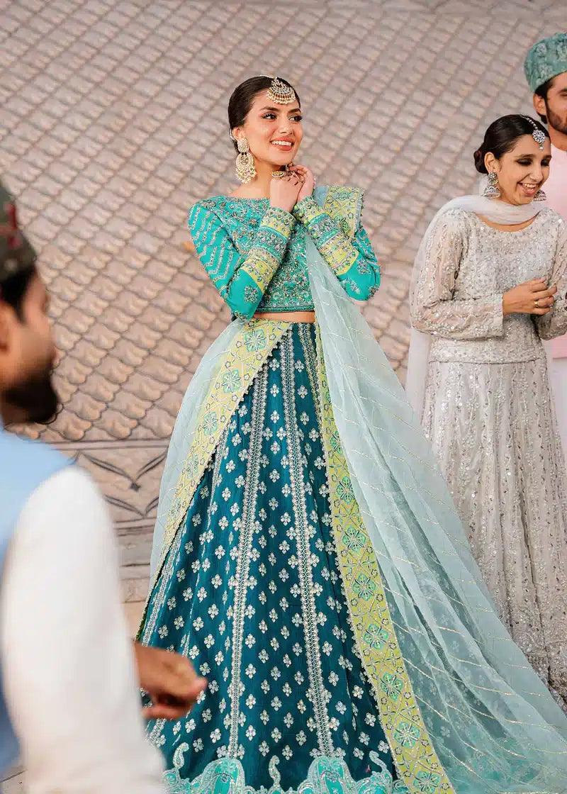 Akbar Aslam | Shadmani Luxury Formals 23 | Eshana - Aqsa Fabrics