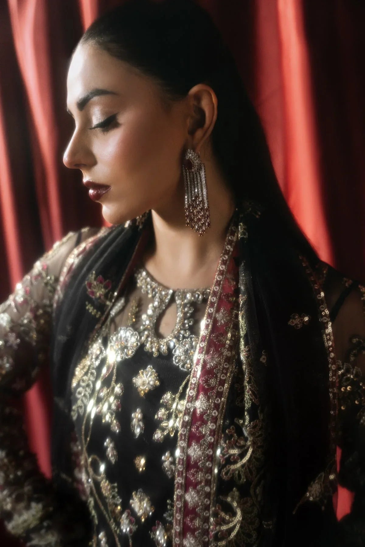 Mina Kashif | Kahani Formals | Sharjeena - Aqsa Fabrics