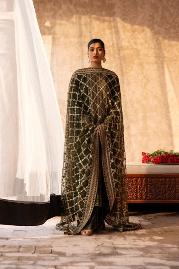 Erum Khan | Sakhiyan Formals | HENA - Aqsa Fabrics