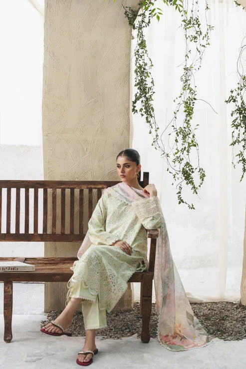 Aabyaan | Shezlin Chikankari 25 | ELIF (AF-07) - Aqsa Fabrics
