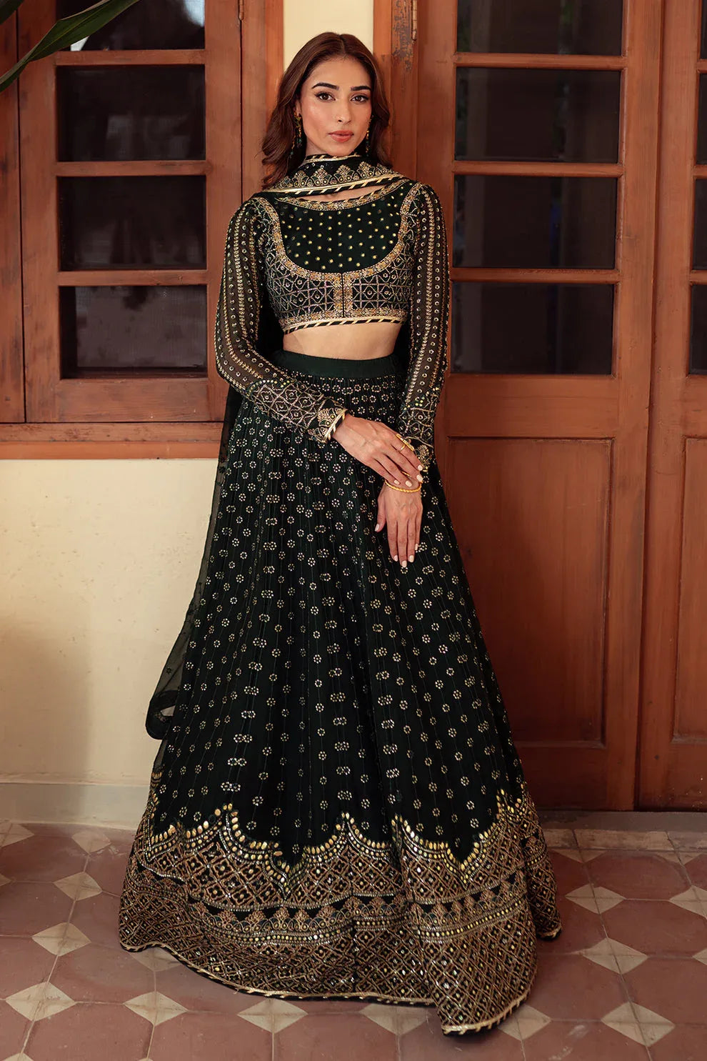Neeshay | Dastaan Luxury Chiffon | Sheesh - Aqsa Fabrics