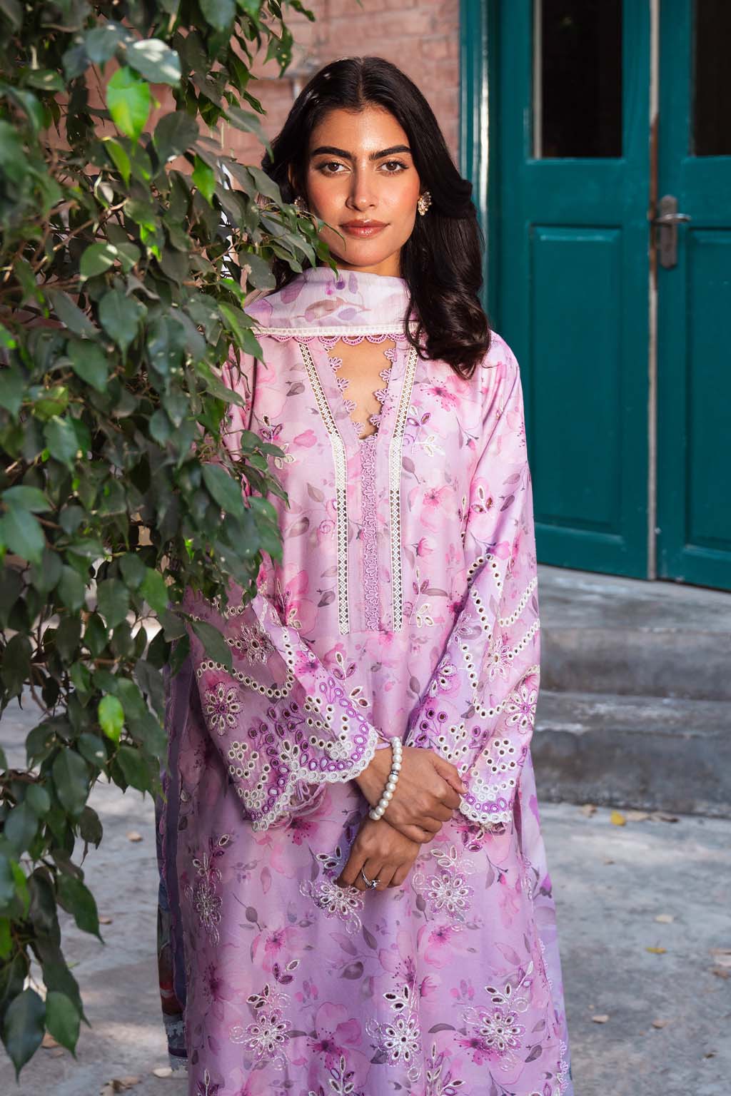 Neeshay | Summer Lines Printkari 25 | WISTERIA - Aqsa Fabrics