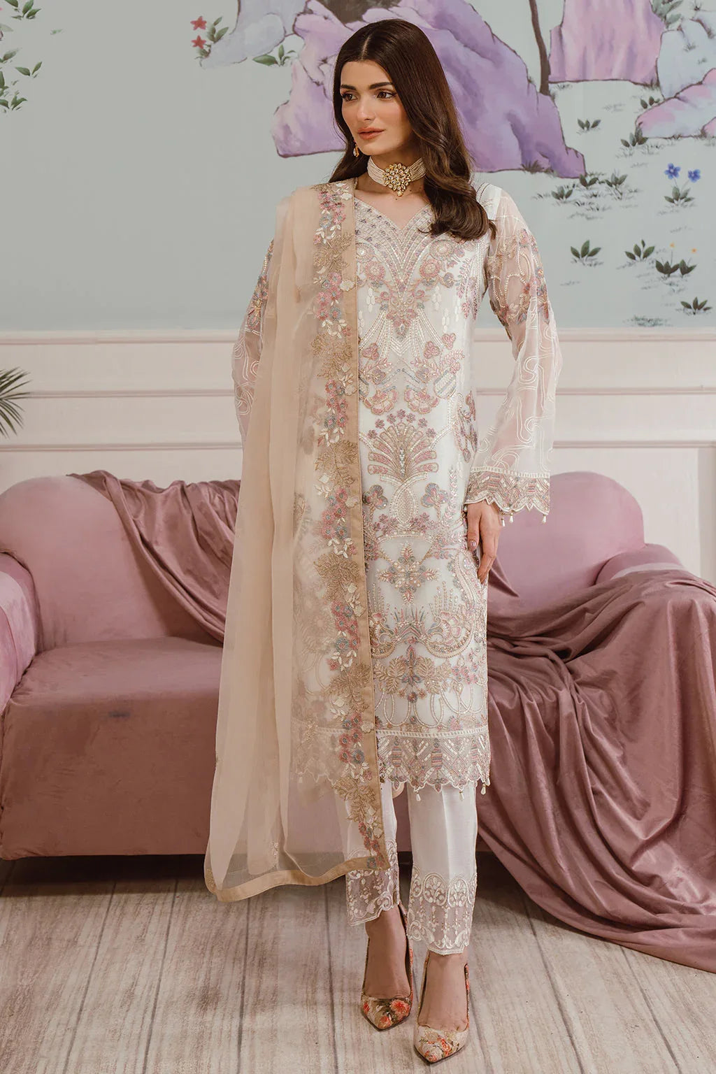 Ramsha | Ramsha Collection | F-2508 - Aqsa Fabrics