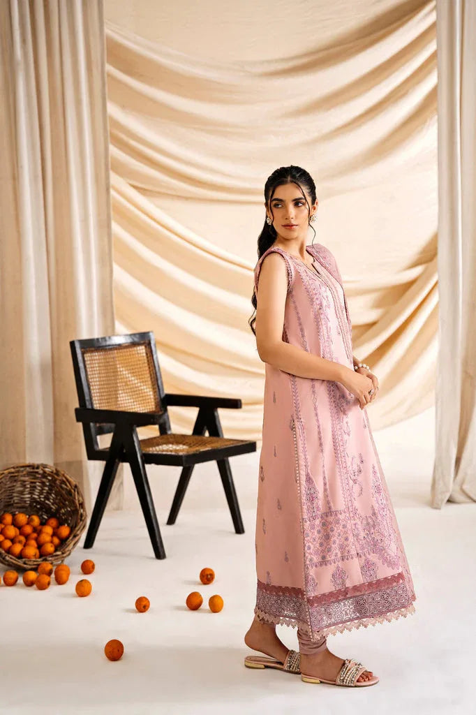 Florent | Festive Lawn 24 | FLF - 2B - Aqsa Fabrics