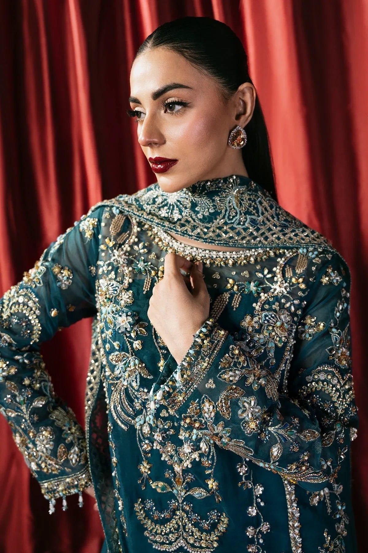 Mina Kashif | Kahani Formals | Arshia - Aqsa Fabrics