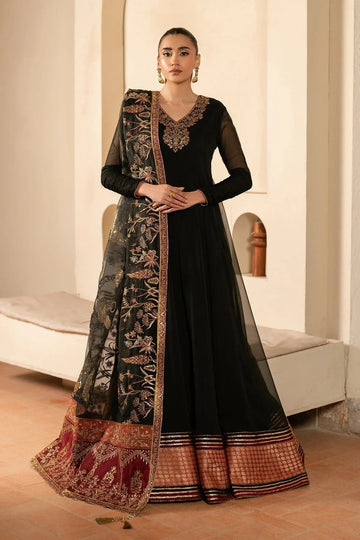 Alizeh | Ready to wear | Black Dress 3 piece - RTW1025 - Aqsa Fabrics