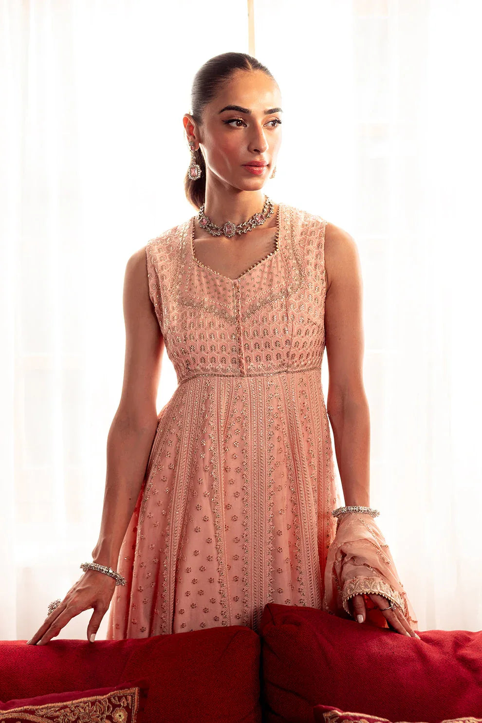 Neeshay | Dastaan Luxury Chiffon | Mehrbano - Aqsa Fabrics
