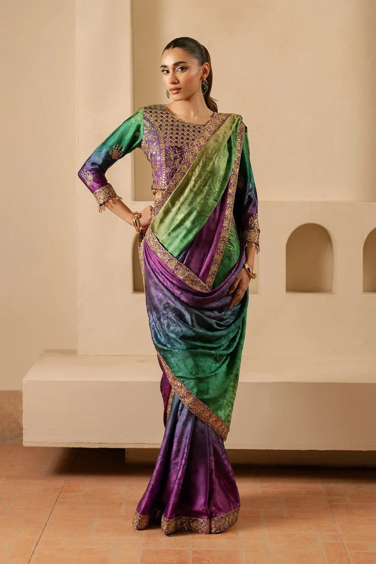 Alizeh | Formals 26 | Flavia - Aqsa Fabrics