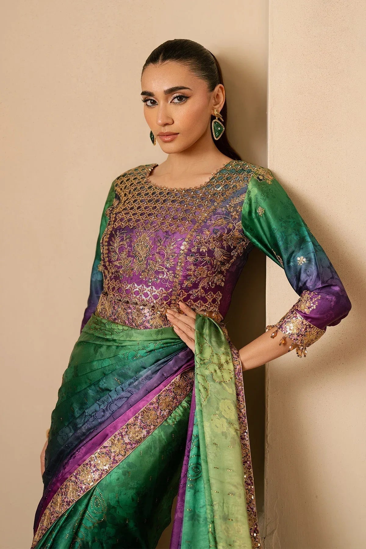 Alizeh | Formals 26 | Flavia - Aqsa Fabrics