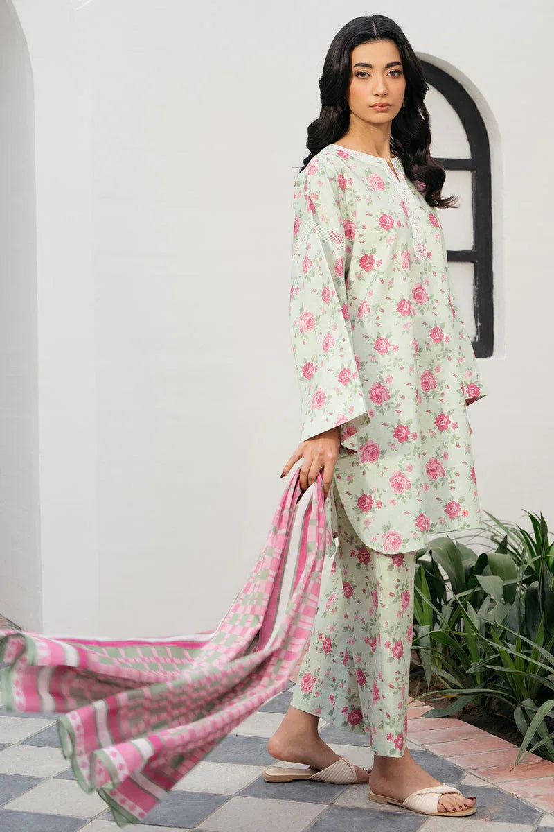 Jazmin | Summer Lawn 25 | USE-9190 - Aqsa Fabrics