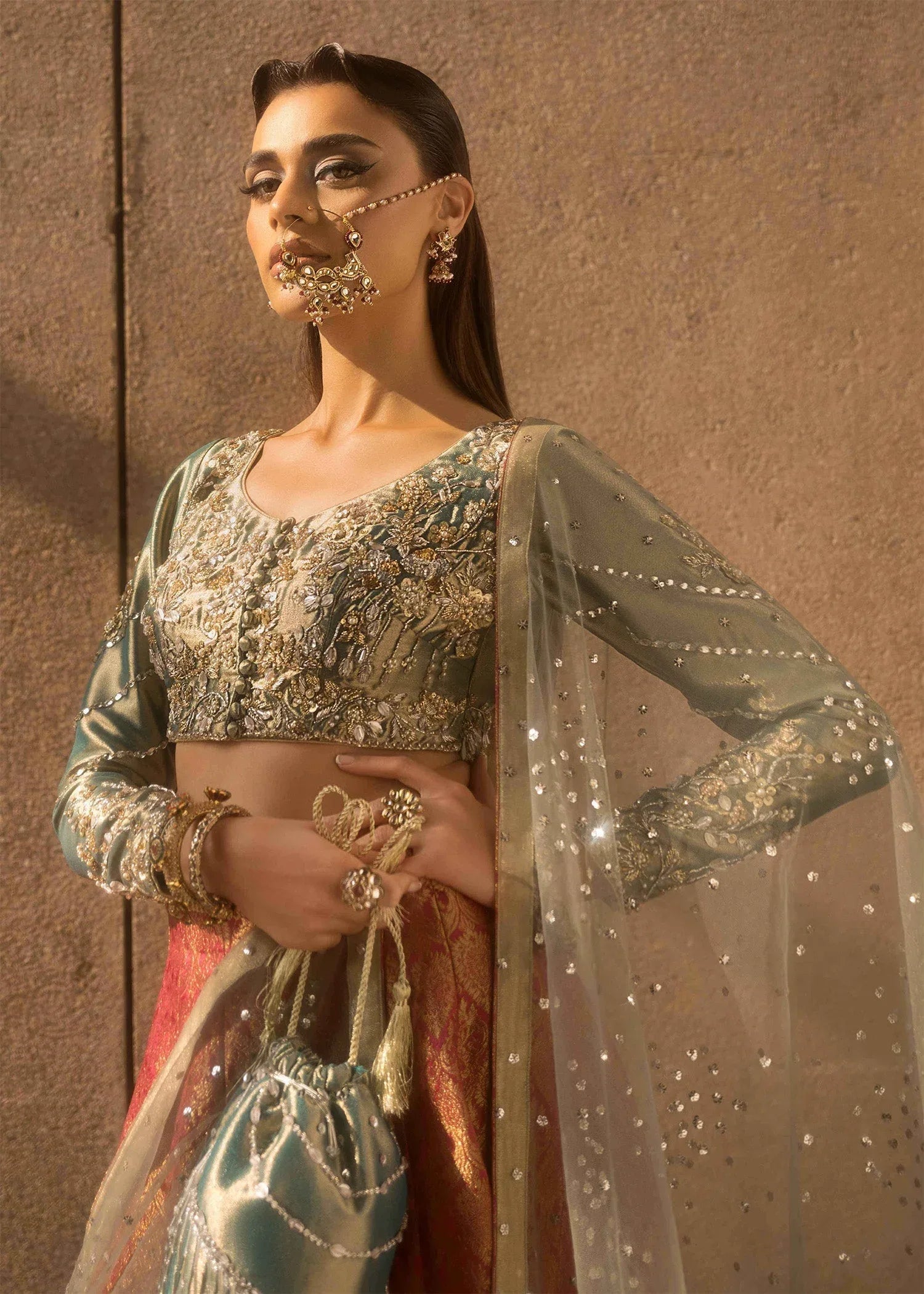 Mahum Asad | Dream a Little Dream of Me | Glitter - Aqsa Fabrics