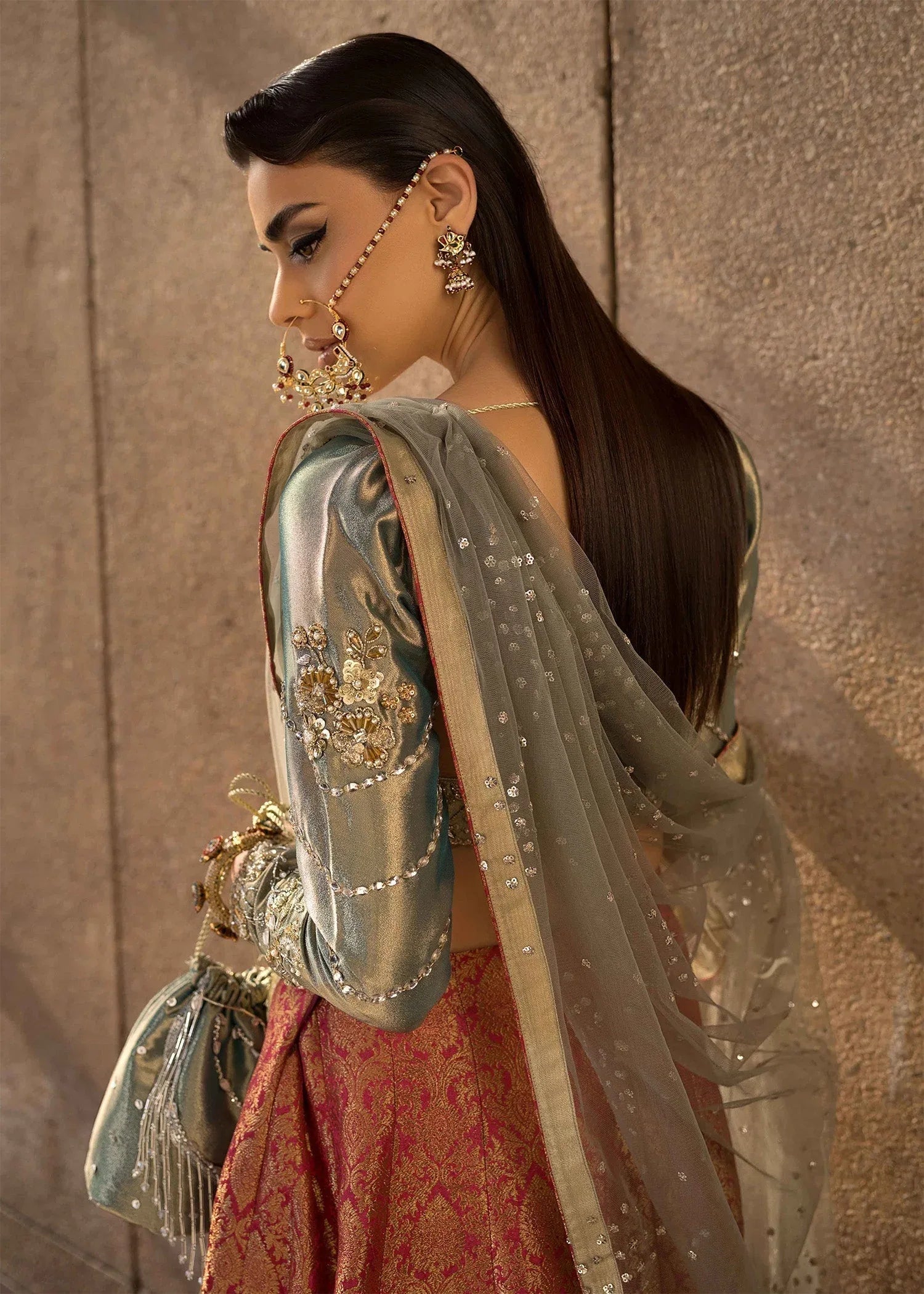 Mahum Asad | Dream a Little Dream of Me | Glitter - Aqsa Fabrics