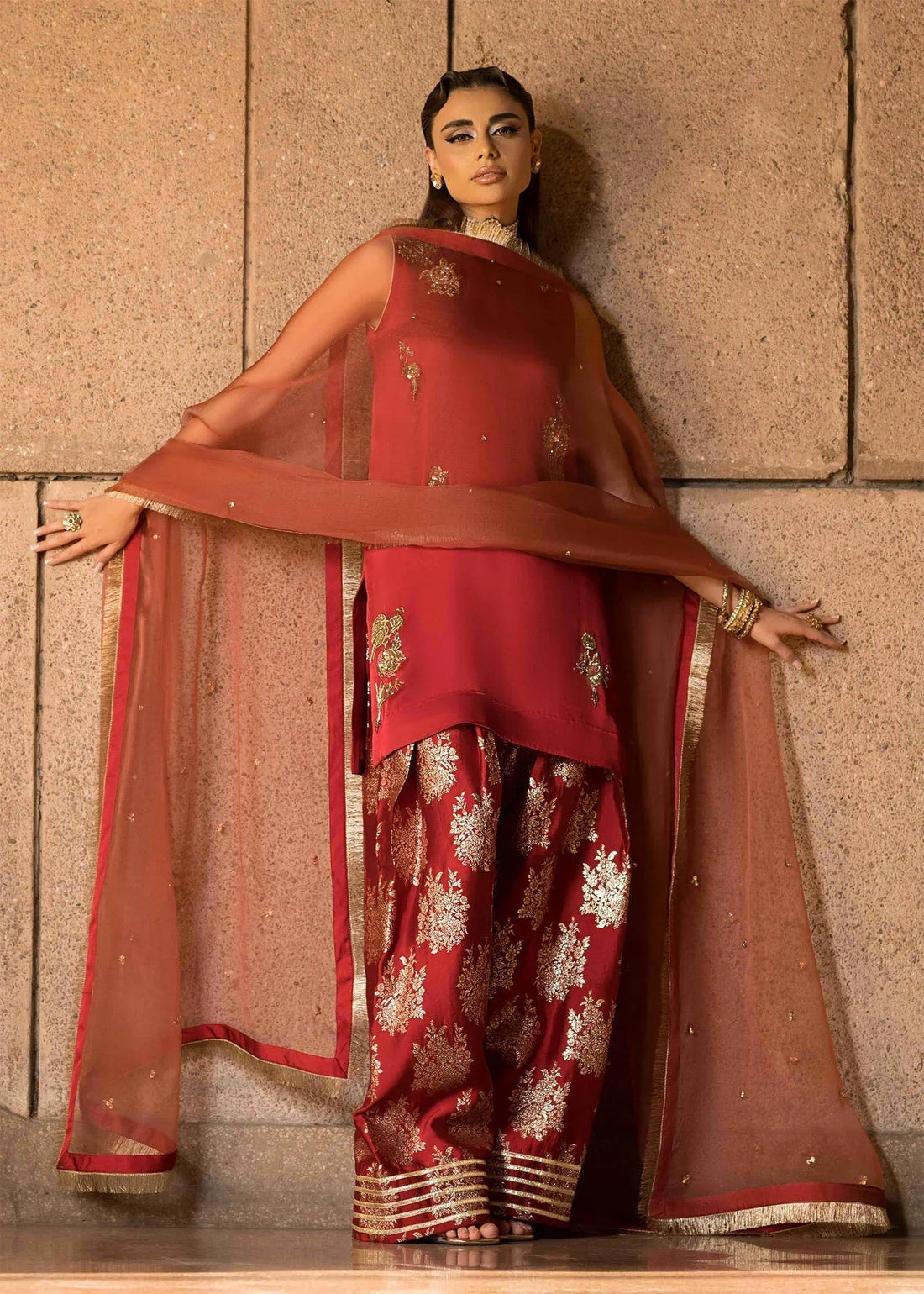 Mahum Asad | Dream a Little Dream of Me | Mimosa - Aqsa Fabrics