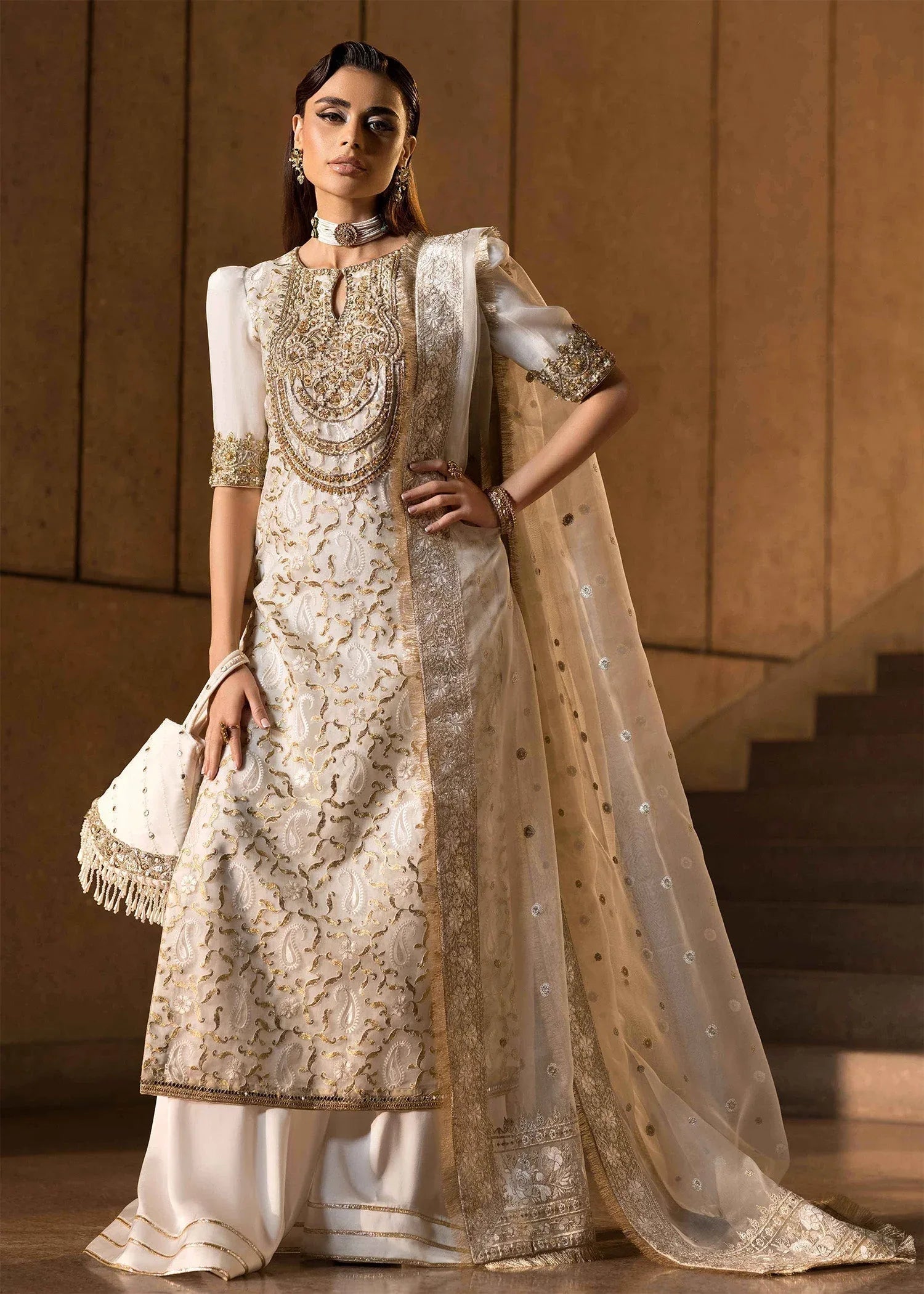 Mahum Asad | Dream a Little Dream of Me | Pearl - Aqsa Fabrics