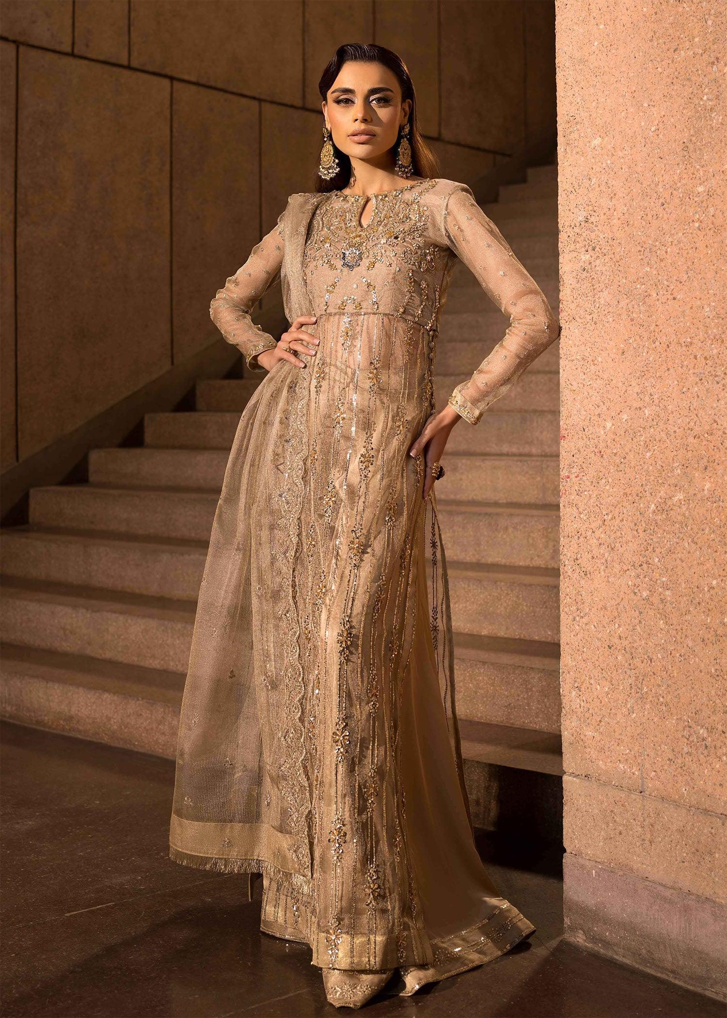 Mahum Asad | Dream a Little Dream of Me | Shimmer - Aqsa Fabrics