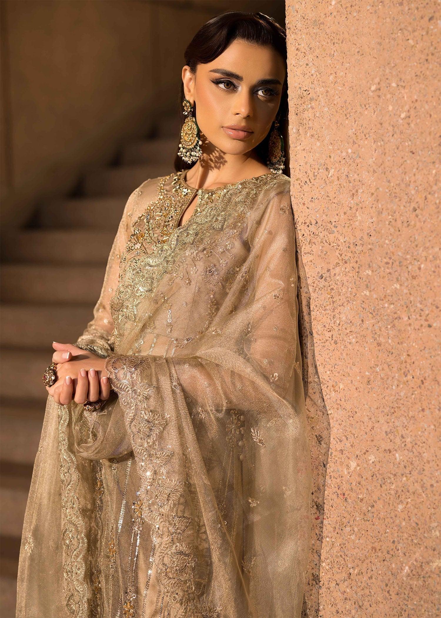 Mahum Asad | Dream a Little Dream of Me | Shimmer - Aqsa Fabrics