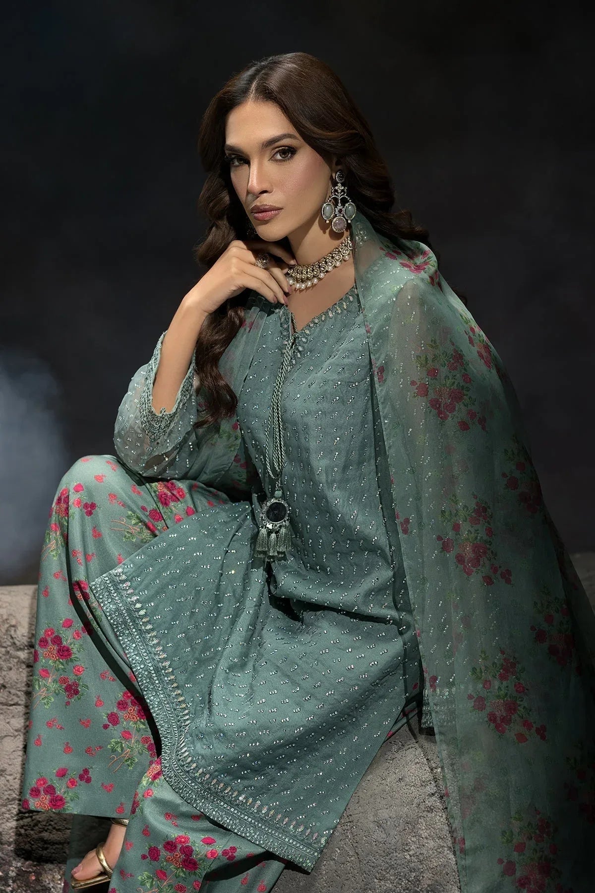 Charizma | Festive Pret | CMA-4-102 - Aqsa Fabrics