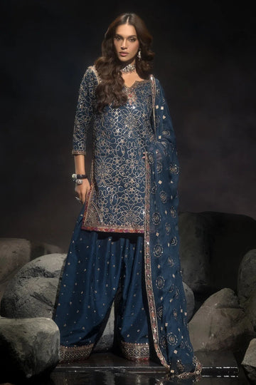 Charizma | Statement Dresses | CMA-4-118 - Aqsa Fabrics