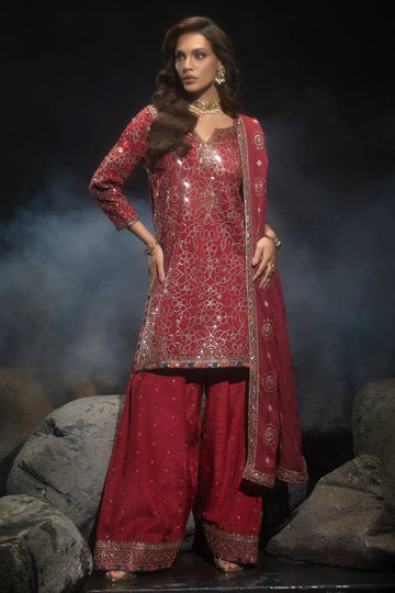 Charizma | Statement Dresses | CMA-4-117 - Aqsa Fabrics