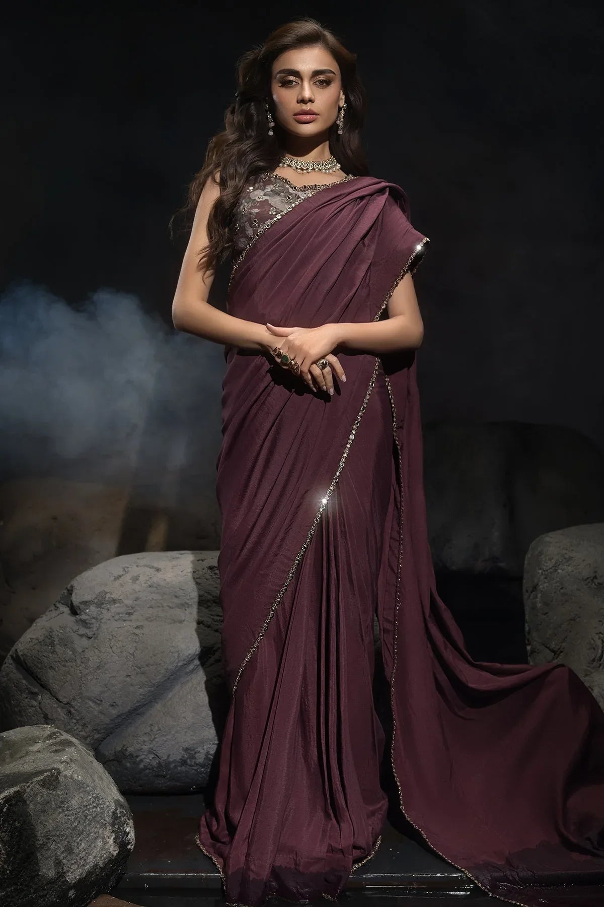 Charizma | Statement Dresses | STM-4-07 - Aqsa Fabrics