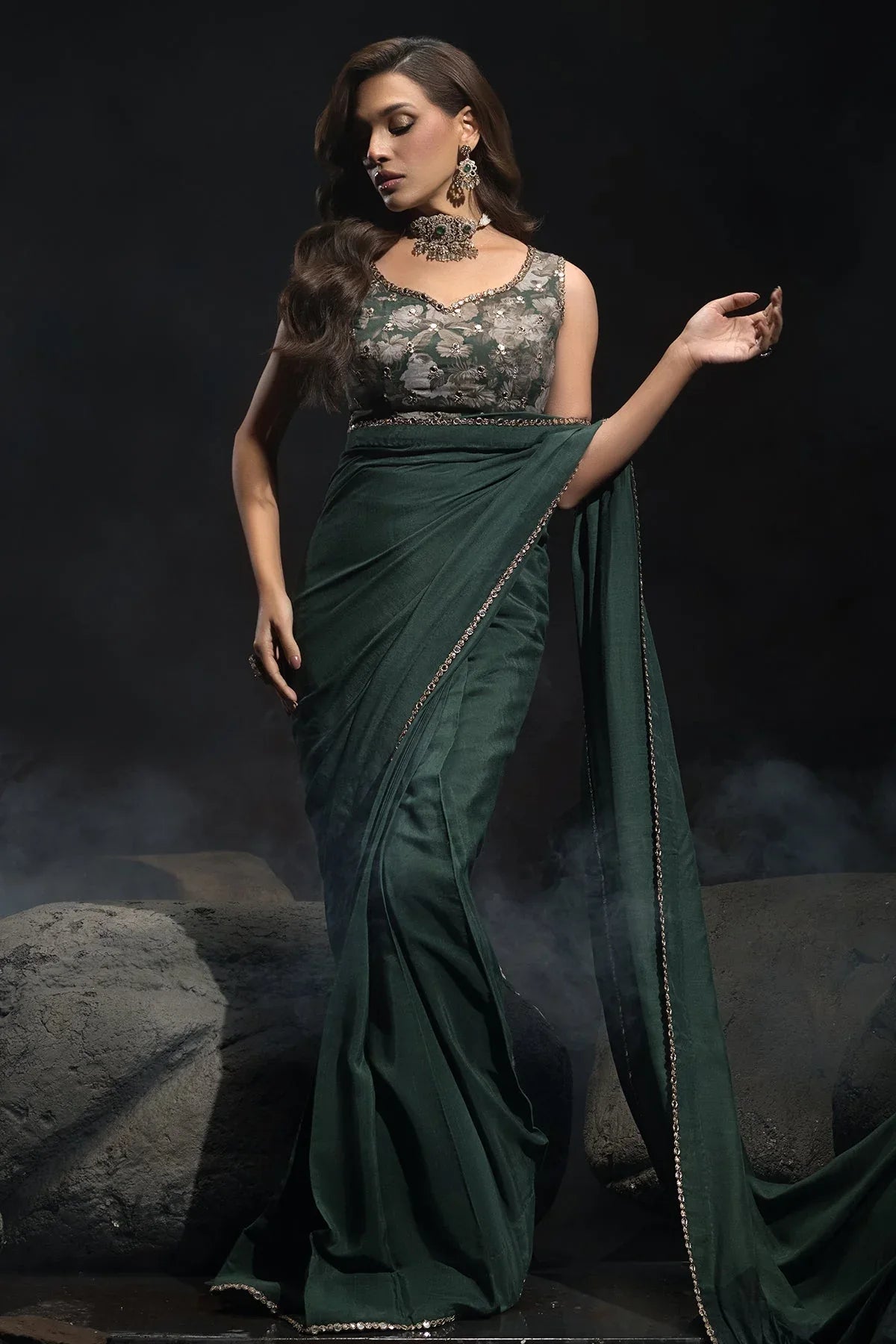 Charizma | Statement Dresses | STM-4-06 - Aqsa Fabrics
