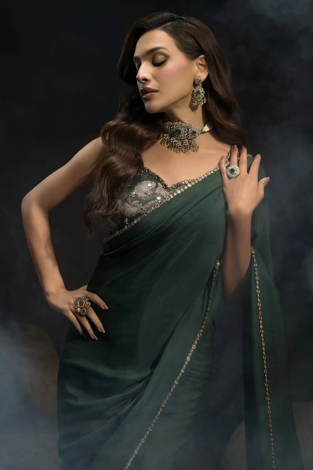 Charizma | Statement Dresses | STM-4-06 - Aqsa Fabrics