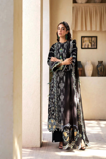 Maryam Hussain | Luxury Lawn 25 | Dawn - Aqsa Fabrics
