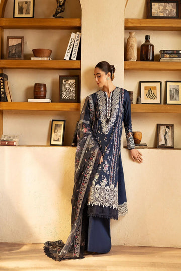 Maryam Hussain | Luxury Lawn 25 | Twilight - Aqsa Fabrics