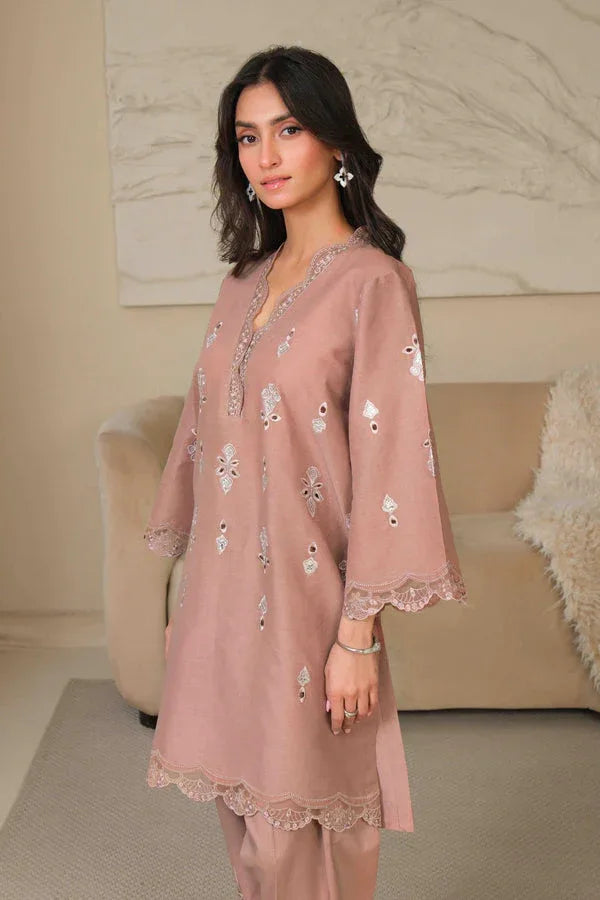 Noor by Saadia Asad | Noor Pret 25 | D8 - Pink Whim - Aqsa Fabrics
