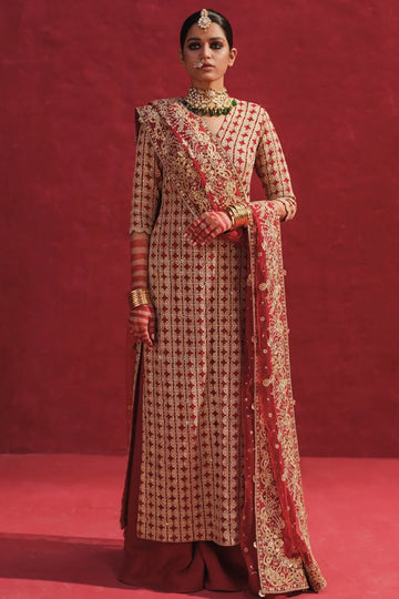 Erum Khan | Laal Rang | NIGAAR - Aqsa Fabrics