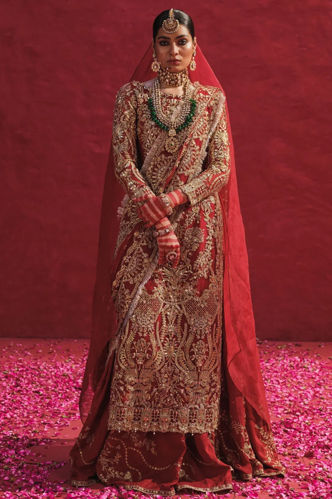 Erum Khan | Laal Rang | RESHMA - Aqsa Fabrics