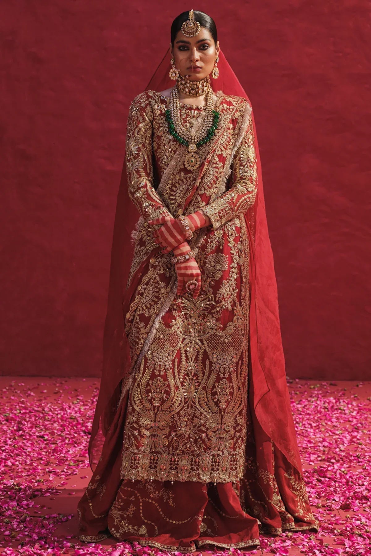 Erum Khan | Laal Rang | RESHMA - Aqsa Fabrics