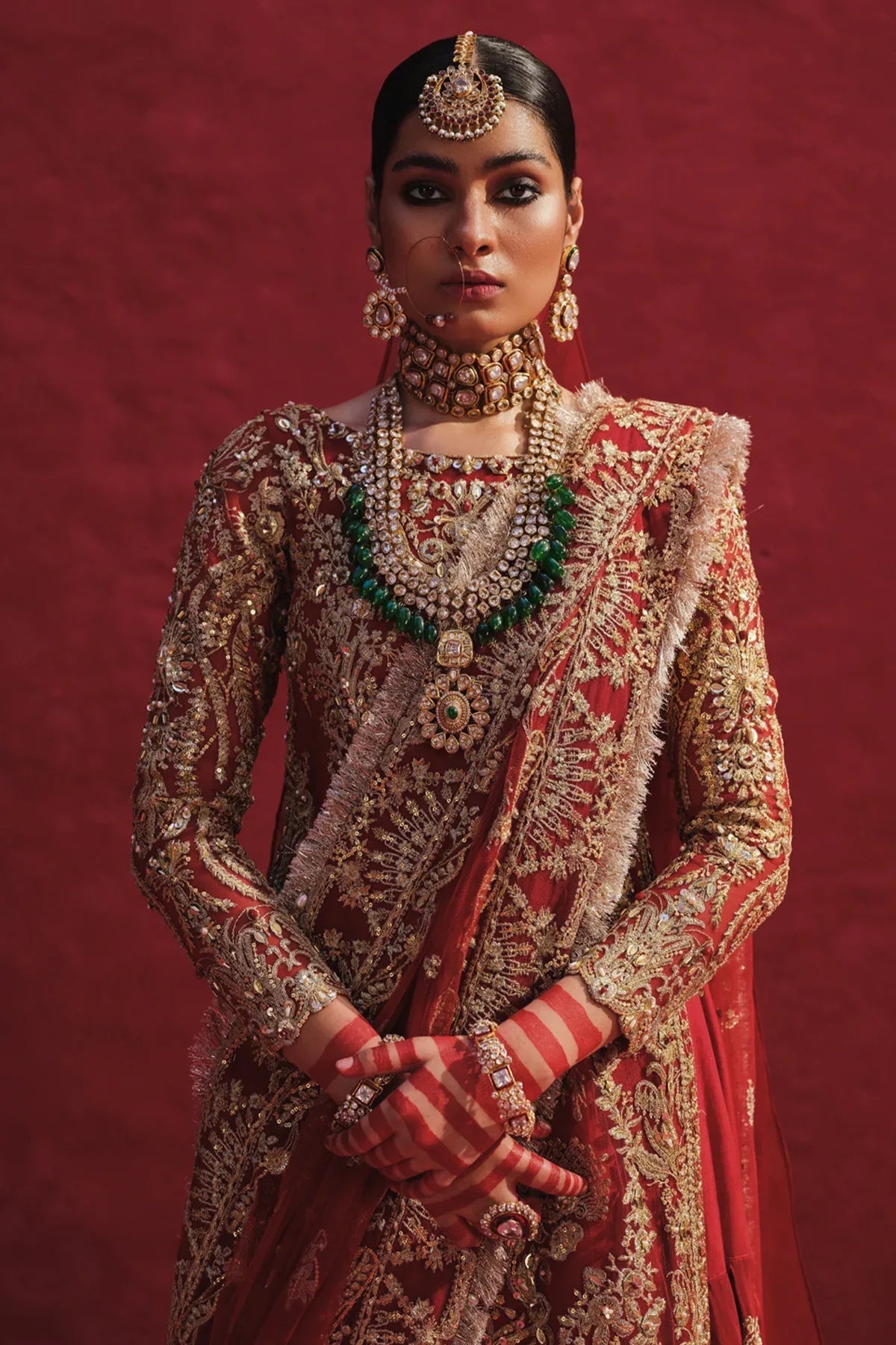 Erum Khan | Laal Rang | RESHMA - Aqsa Fabrics