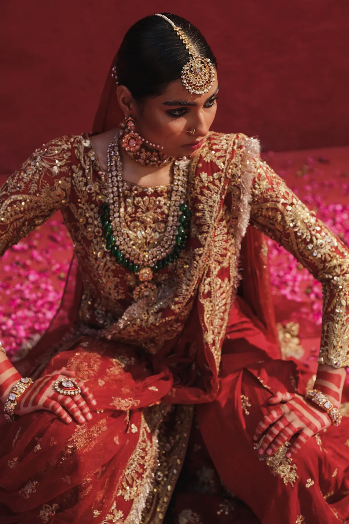 Erum Khan | Laal Rang | RESHMA - Aqsa Fabrics