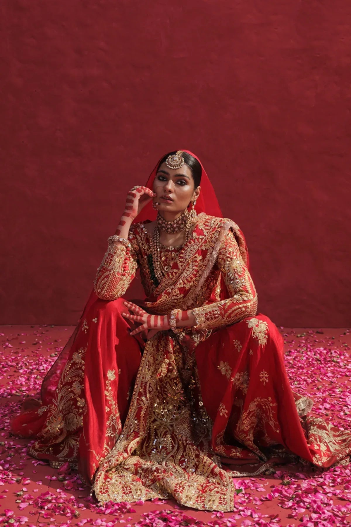 Erum Khan | Laal Rang | RESHMA - Aqsa Fabrics