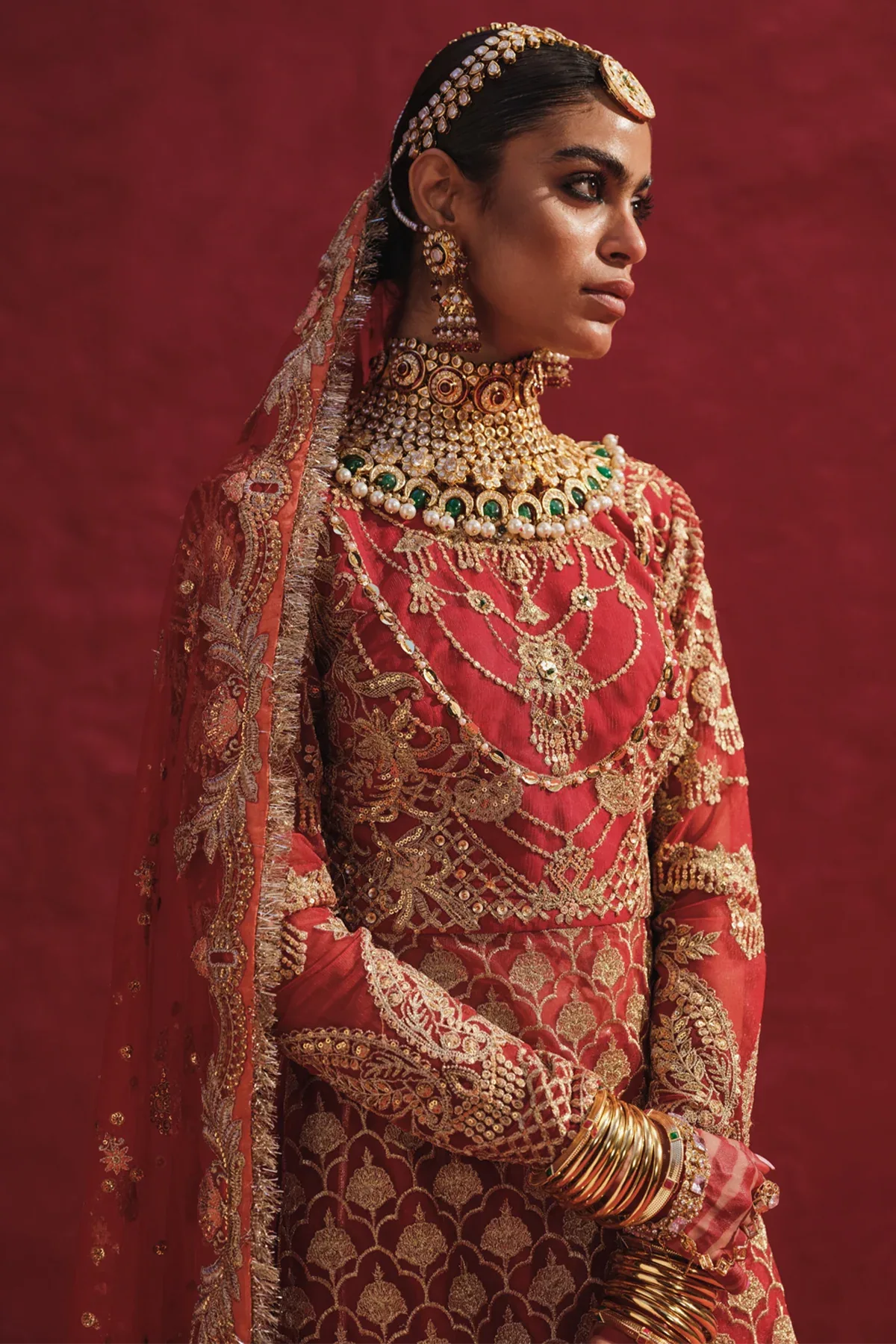 Erum Khan | Laal Rang | DEEBA - Aqsa Fabrics