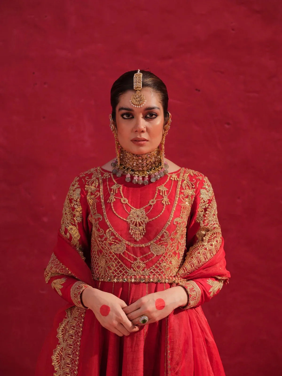 Erum Khan | Laal Rang | BABRA - Aqsa Fabrics