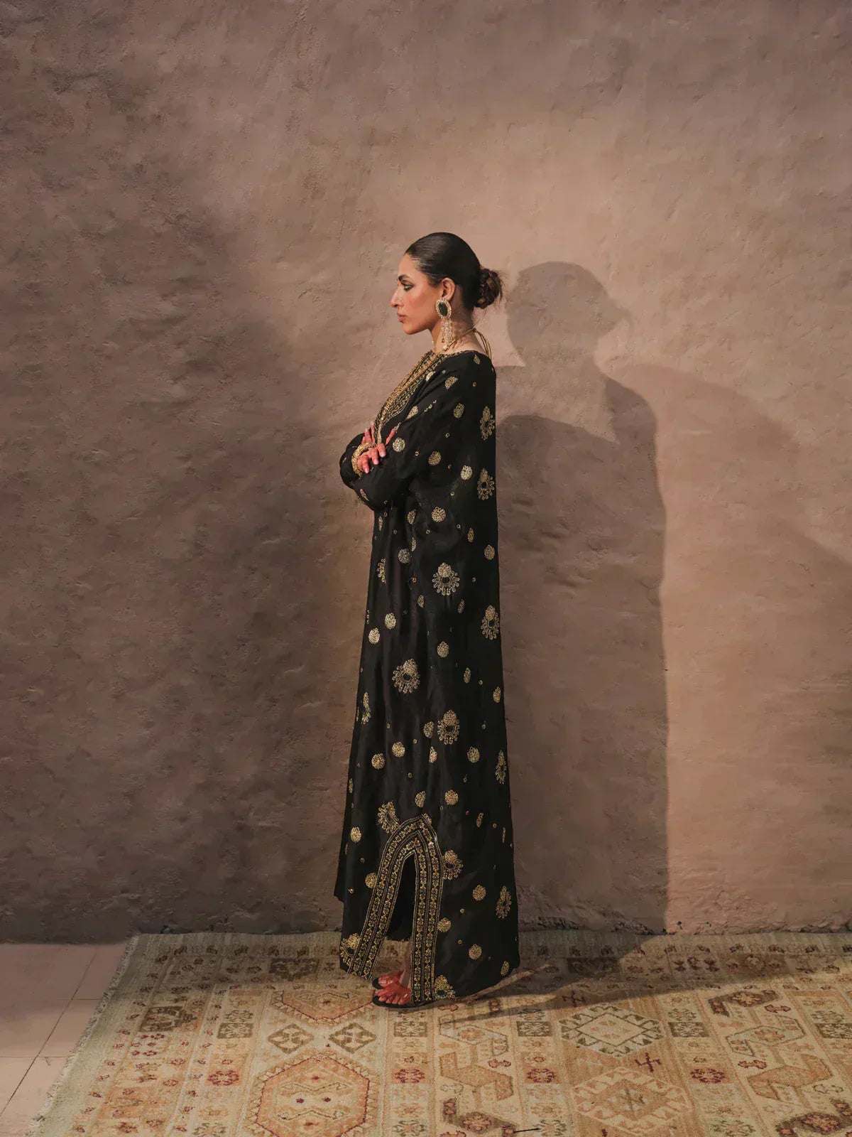 Erum Khan | Shab Siyah 23 | Chandni - Aqsa Fabrics