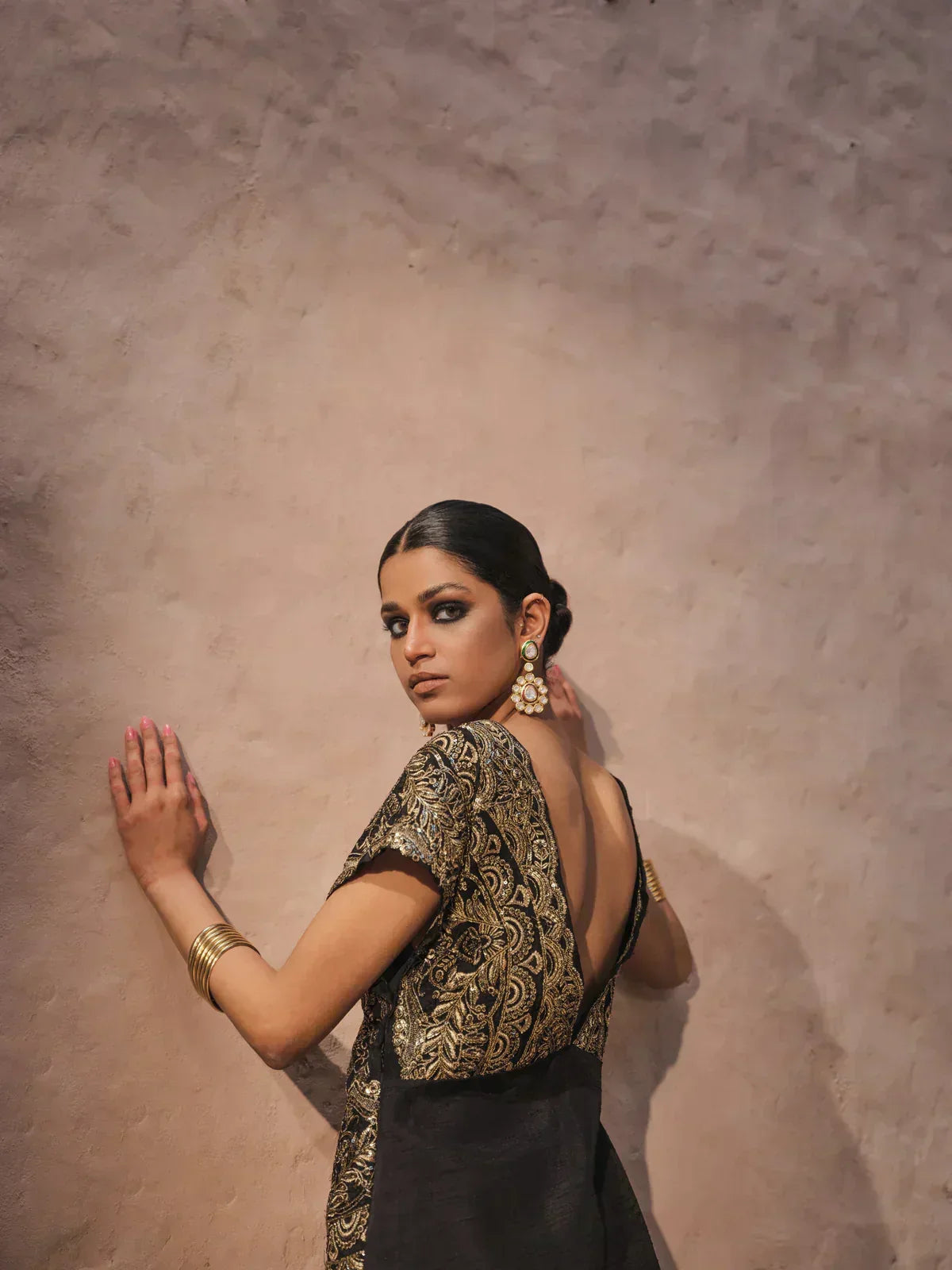 Erum Khan | Shab Siyah 23 | Seraab - Aqsa Fabrics