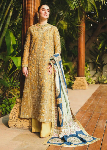 Saira Shakira | Wedding Collection 24 | Marigold - Aqsa Fabrics