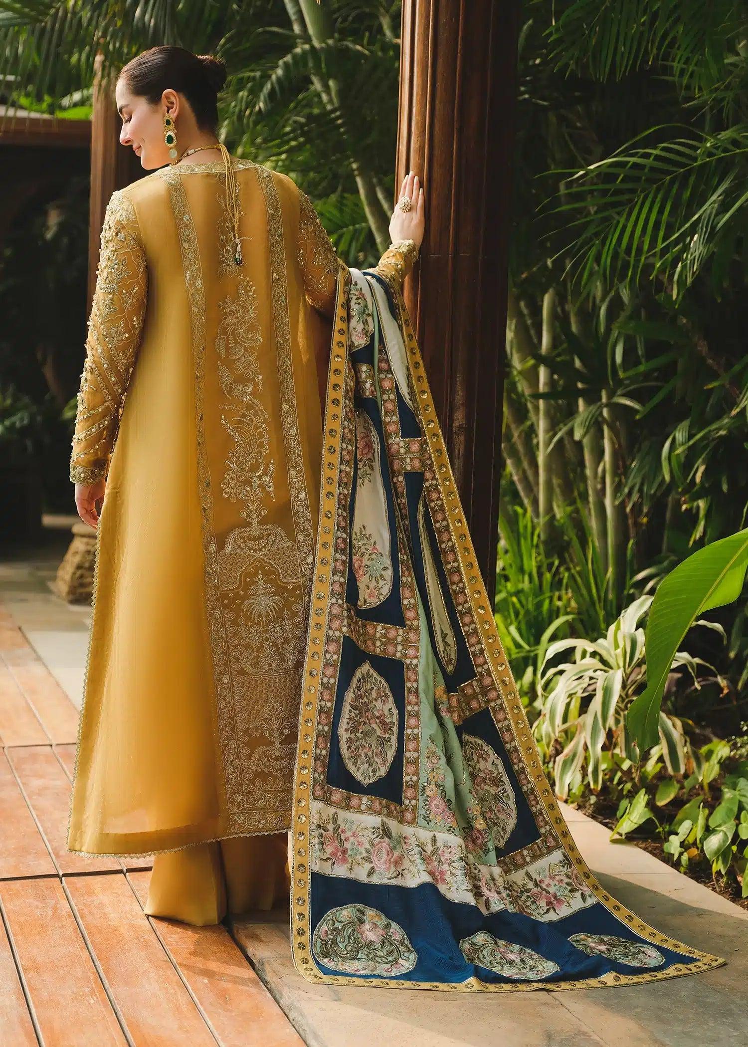 Saira Shakira | Wedding Collection 24 | Marigold - Aqsa Fabrics