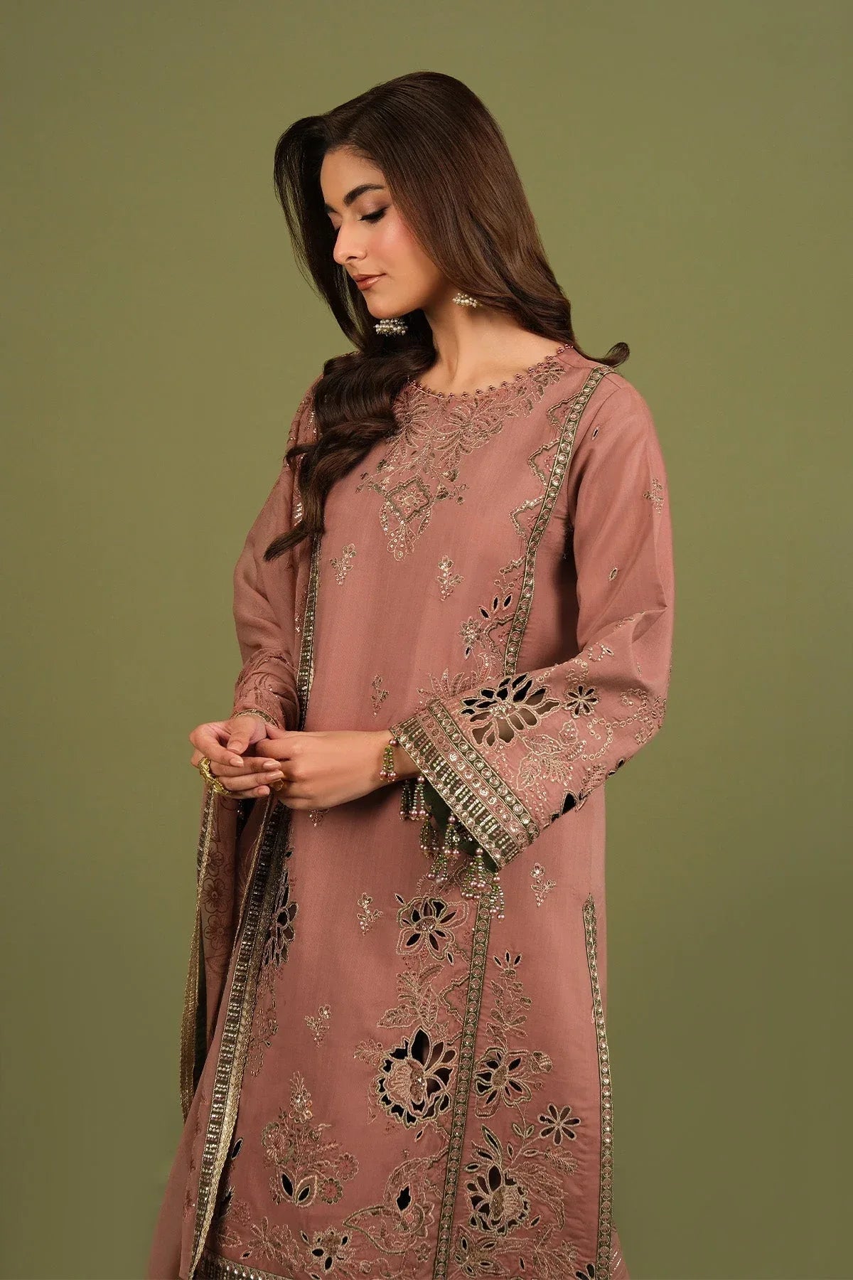Alizeh | Luxe Raw Silk | AF-RS-12-Vesper - Aqsa Fabrics