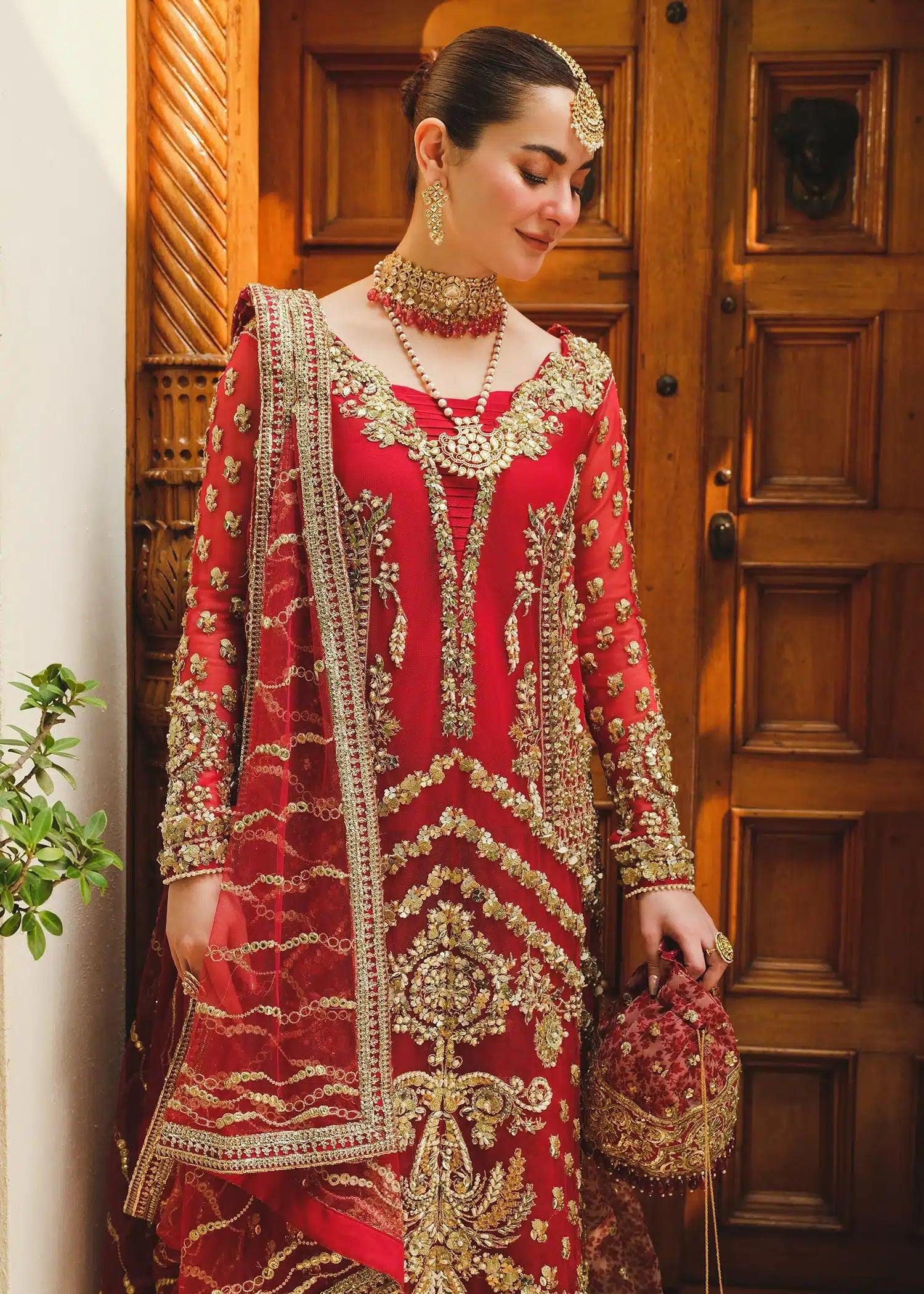Saira Shakira | Wedding Collection 24 | Cayenne - Aqsa Fabrics